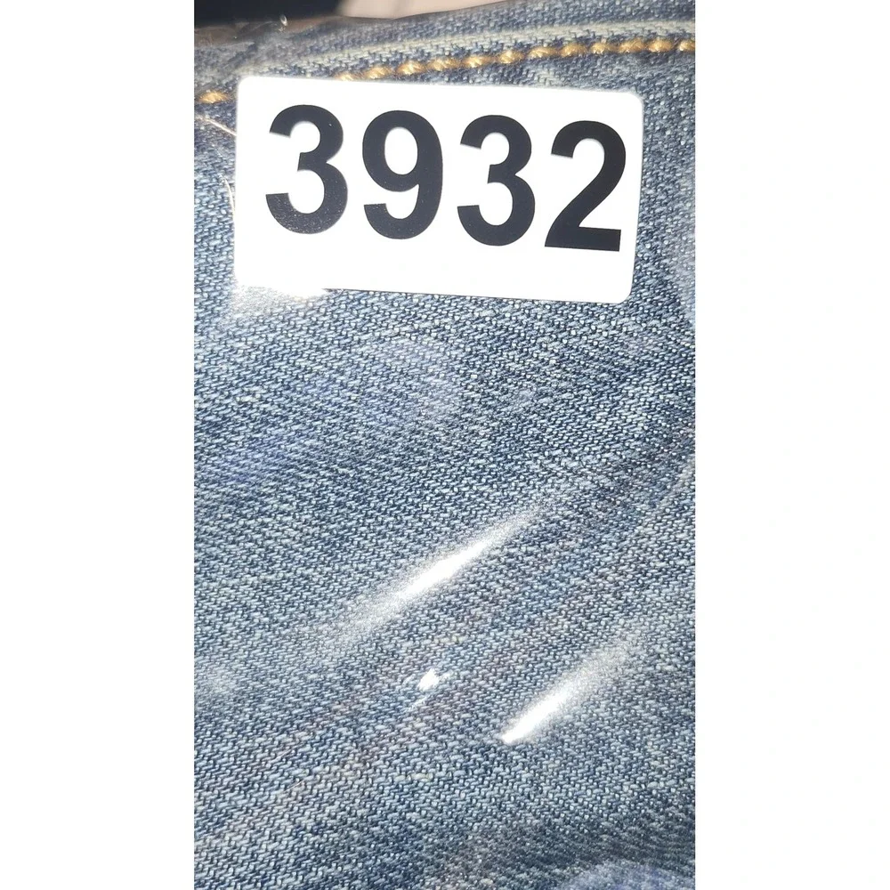 Wrangler Retro Slim Straight Mens Blue Jeans 36x31 1088MWZRT Medium Wash